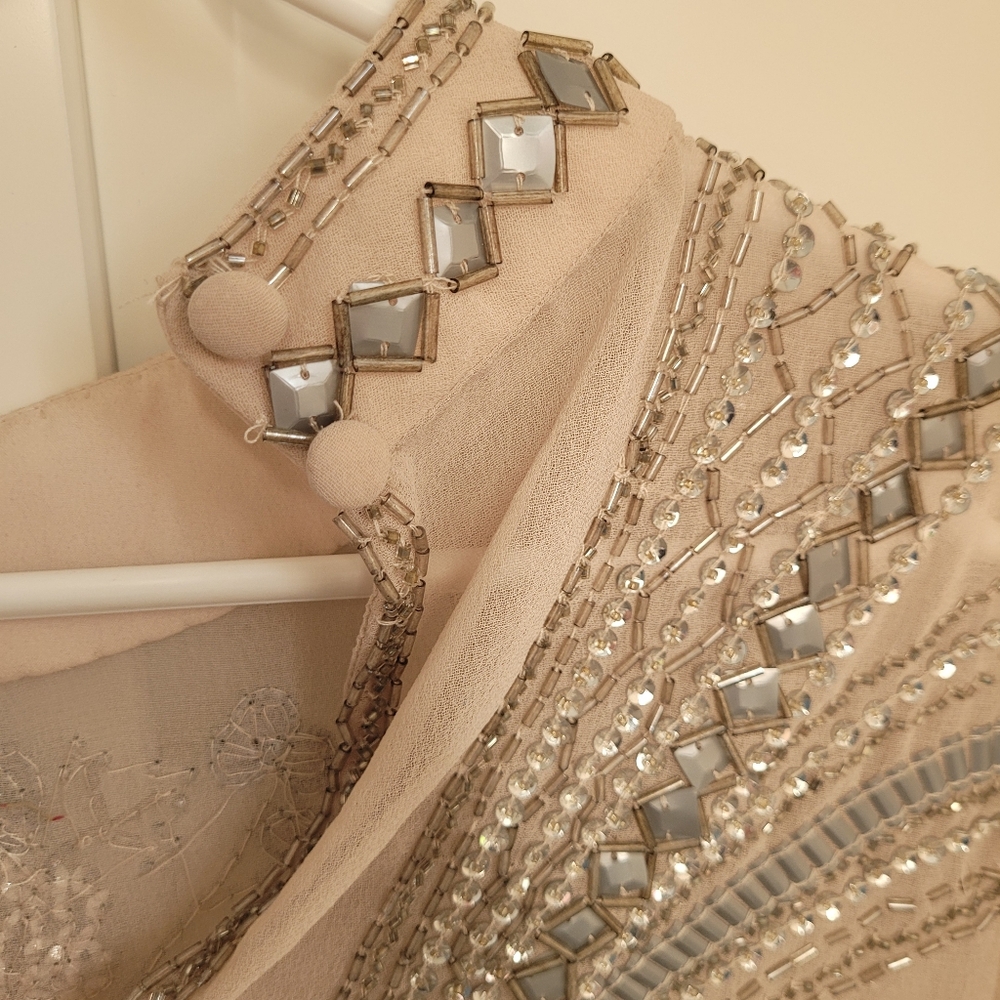 Miss Selfridge intricate beaded top NWT - Picture 10 of 17